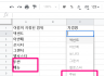 셀에 지정된 값만 선택할 수 있도록 만드는 "데이터 확인"과 “이름이 지정된 범위”